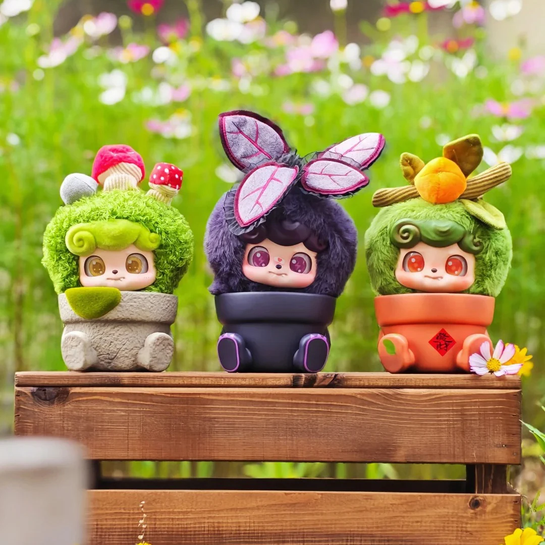 JOTOYS Q Pet Potted Story Series Blind Box Cute Plush Figure Trendy Toys Lovely Ornament New Arrival Gifts For Women Collectors view 6
