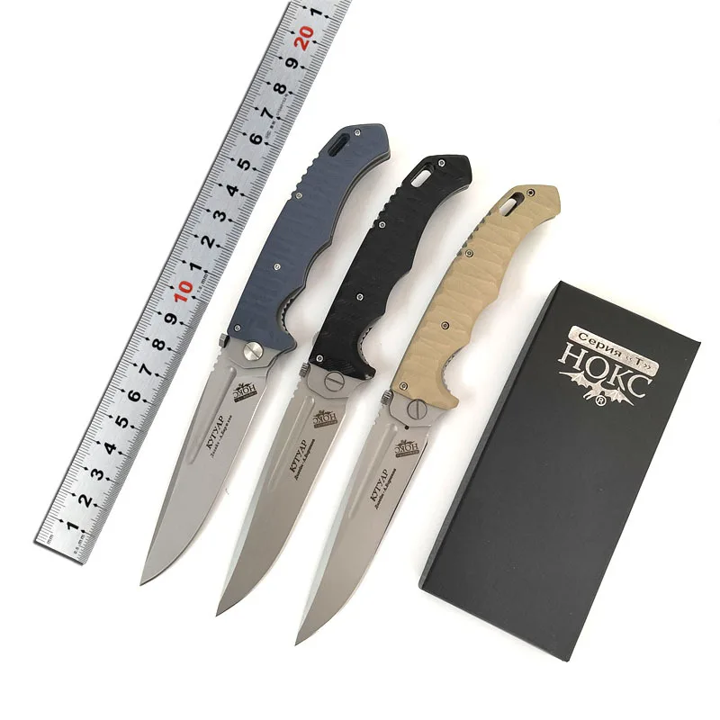 

Складной карманный нож высокой твердости D2, лезвие G10, ручка, уличные охотничьи ножи для кемпинга, острый инструмент EDC, подарок для мужчин