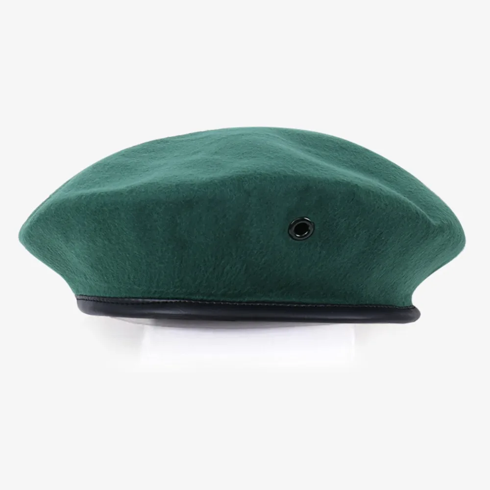 Unisex Adjustable Berets Hat Autumn and Winter For Cosplay Uniform Cap Casual Solid Color Painter Cap Security Cap