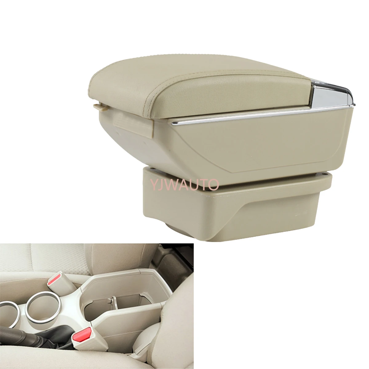

Armrest For Toyota Verso Center Console Box Car Arm Rest Ashtray Storage Box with CUP Holder