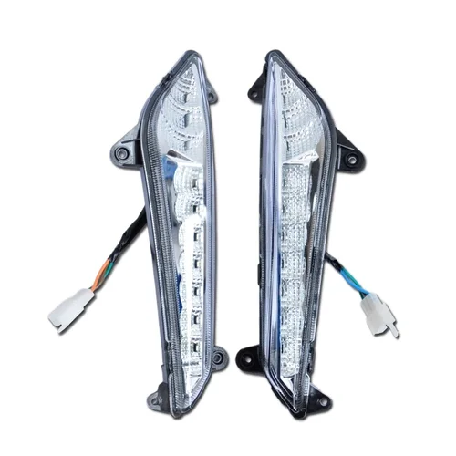 Imagen 2 del producto Luz indicadora de giro lateral para guardabarros delantero de motocicleta Loncin Voge LX300RR 300RR GP300, 1 unidad