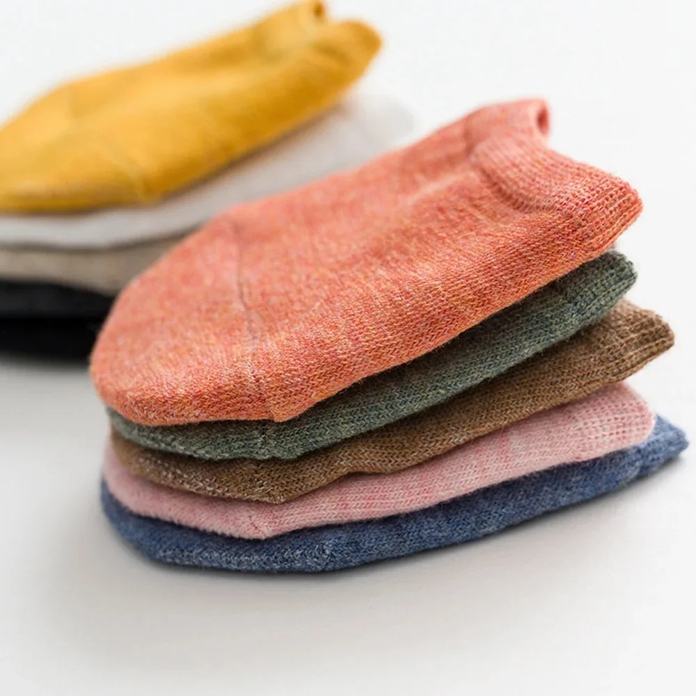 Simple Cotton Forefoot Socks Anti-skid Breathable Forefoot Half Foot Toe Socks Invisible Front Foot Open Toe Split Toe Socks