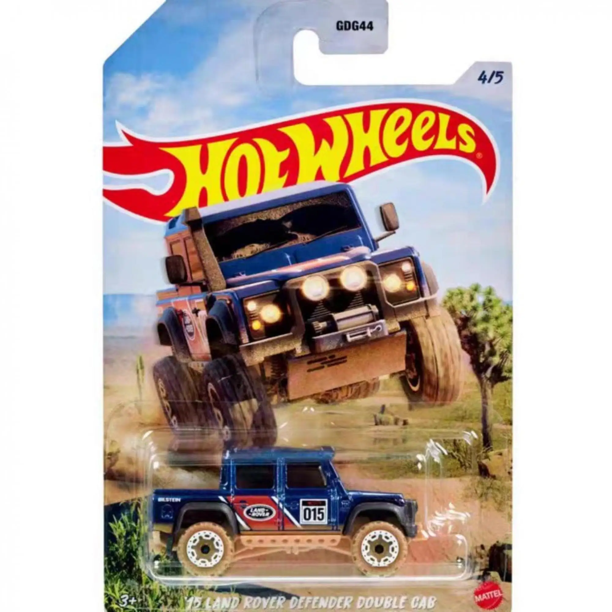 Hot wheels Desert Off-Road 1/64 Gdg44 17 Ford F-150 15Land Rover Defender Toyota Off-Road Chevy Blazer 4X4 Die-Cast Model Car