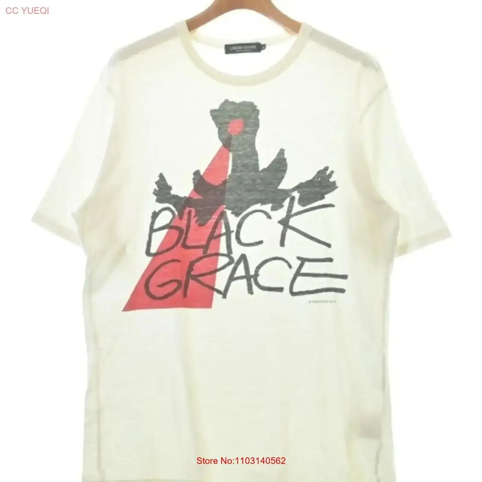 UNDER COVER T shirts Cut Sewns White XL 2200577469028 vintage Washed designer clothes fashion Casual Stylish Soft graphic homme