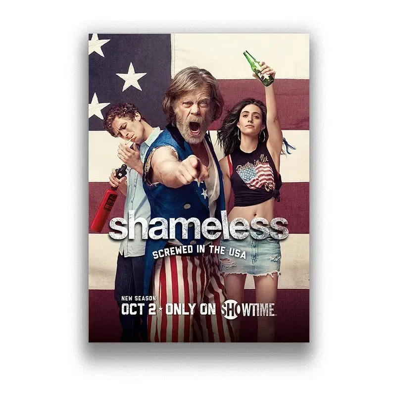 المسلسلات التلفزيونية الوقح الفيلم الكلاسيكي المشارك قماش اللوحة الملصقات والمطبوعات صور فنية للجدران لتزيين غرفة المعيشة #2