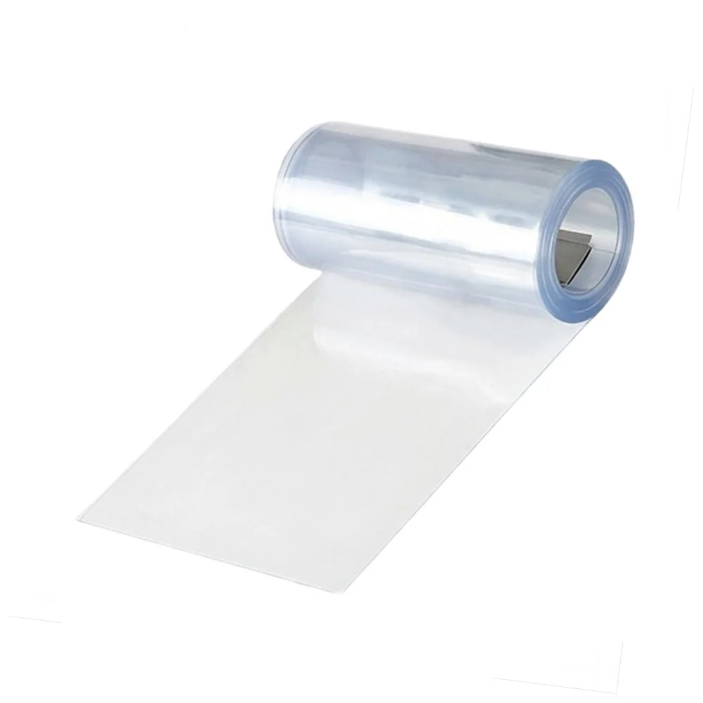 1PC PVC Windproof Soft Curtain Strips Summer Door Insulation Strips Windproof Strips Transparent Curtain Strip For Cool Air
