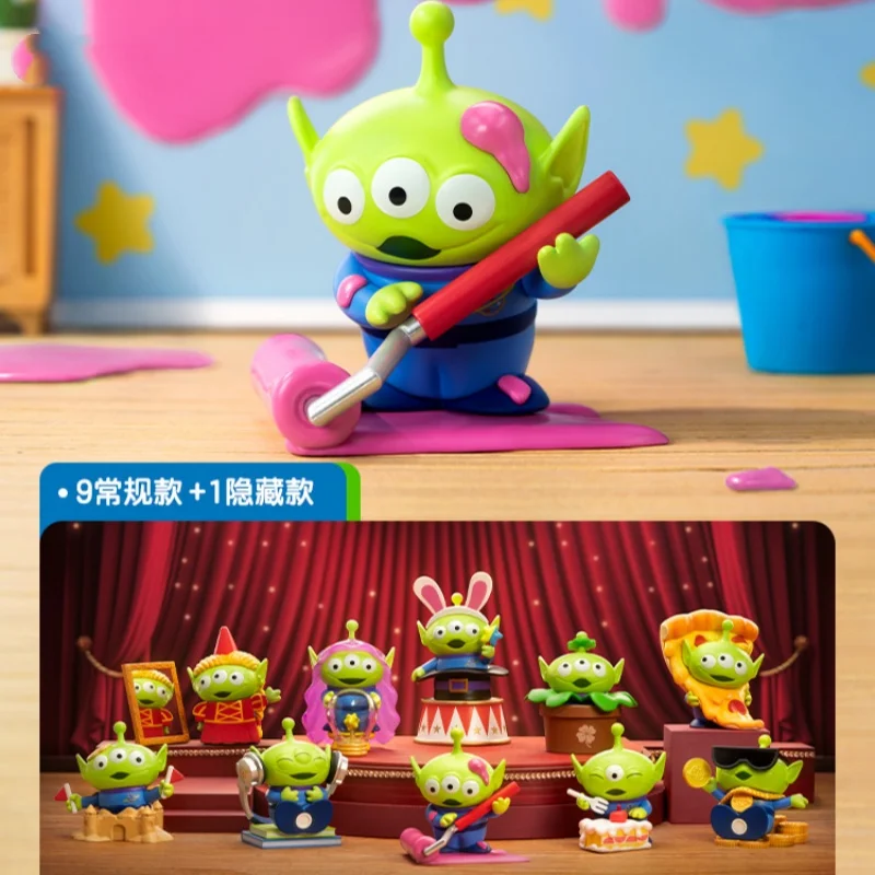 Pixar Three Eyes Immersive Experience Series Mystery Box Toy Anime Figure Blind Box Suprise Bag Decor Collect Model Birthday Gif