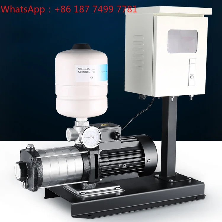 High Efficiency Frequency Conversion Domestic Booster Pump Constant Pressure Water Pump for Home Use