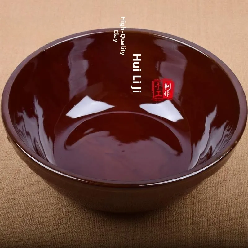 

Thiened Old Sle Cerc Bread Mixing Basin Kitchen Use Dough Kneading Bowl Home Use Clay Pot Large Size Dough Risen
