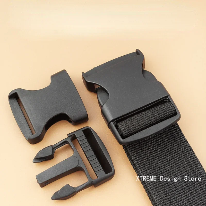 15~51mm Plastic Hardware Dual Adjustable Side Release Buckles Outdoor Backpack Belt Bag Parts Strap Webbing