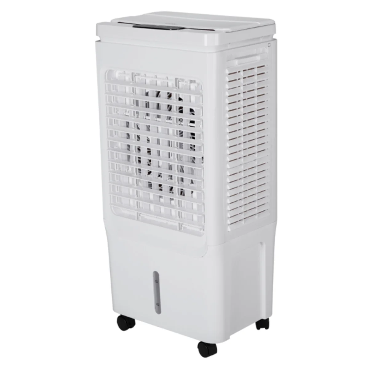 3-in-1 휴대용 증발식 냉각기 - 2059CFM, 10.56Gal 탱크, 먼지 필터, 리모컨, 아이스팩(흰색)