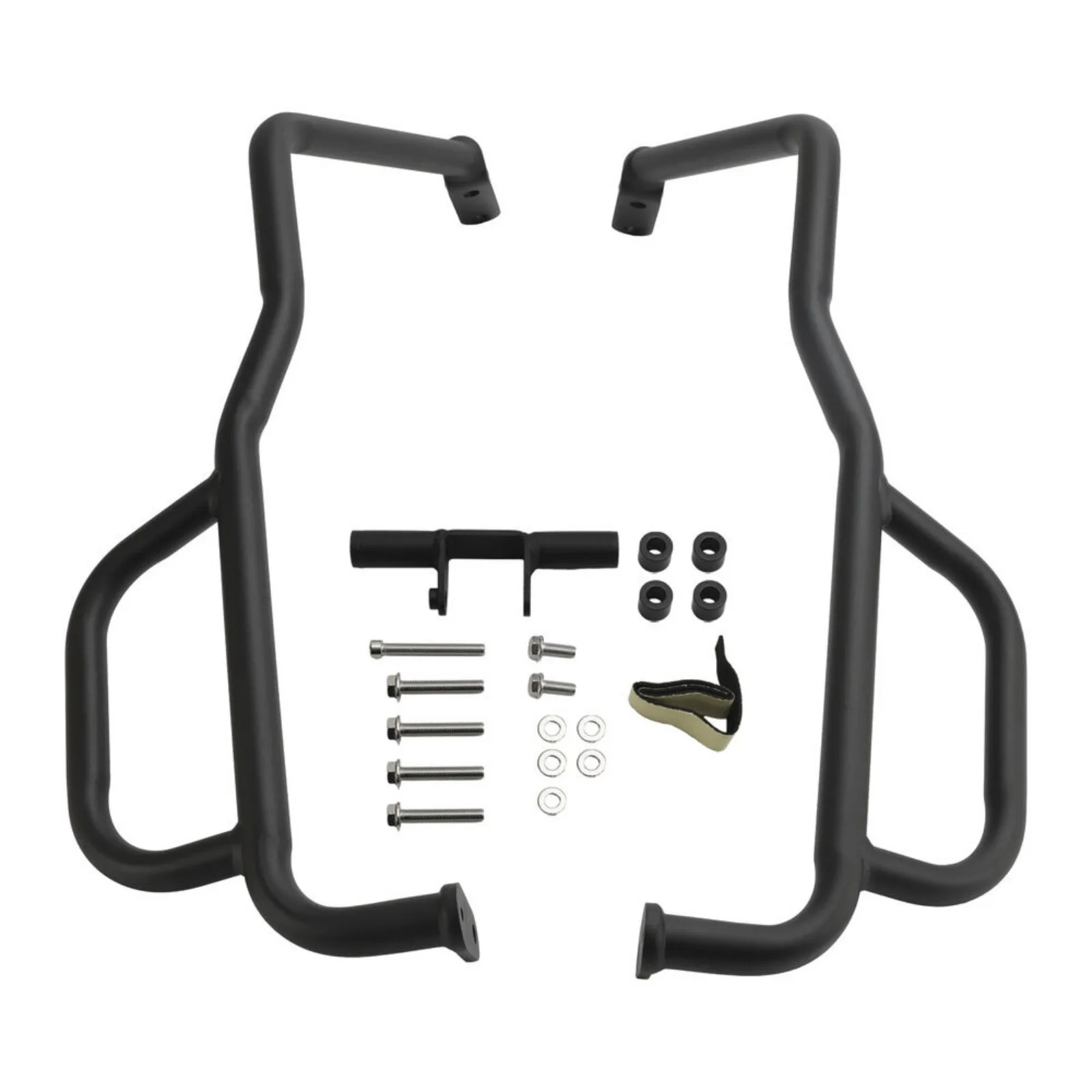 

Engine Guard Frame Anti-Crash Bumper Black Protector For Honda Cross Cub 110 Cc110 2023