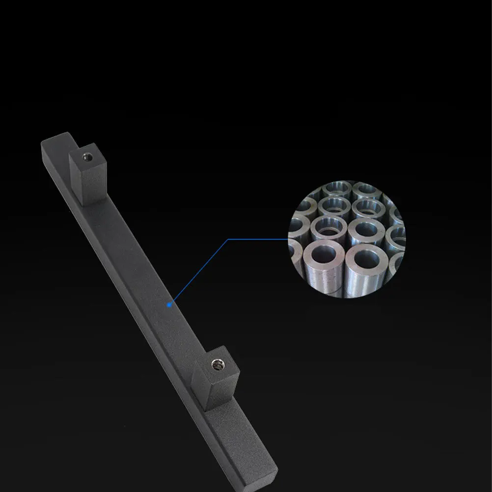 

1Pcs Carbon Steel Heavy Duty Door Handle for Barn Gate Security Grip with Excellent Craftsmanship and Long Term Durability Black