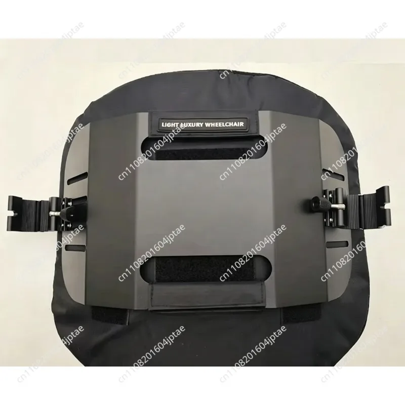 Universal Wheelchair Hard Backrest Lumbar Support Breathable Quick-release Install Aluminum Alloy Sports Wheelchair Cushion