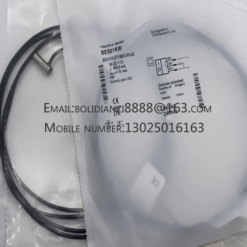 

Новый датчик бесконтактного переключателя BES 516-377-E3-C-S4-PU-02 BES010R В наличии
