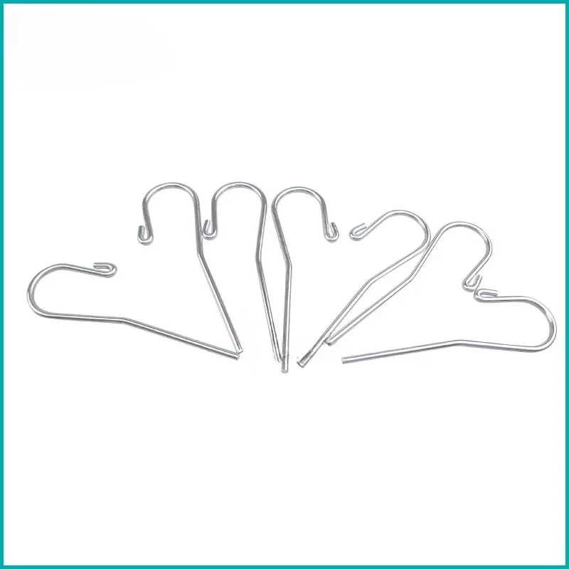 10Pcs 2MMlip slot positioner Root canal Measuring instrument Stainless steel positioner Mouth hook root canal dental accessories