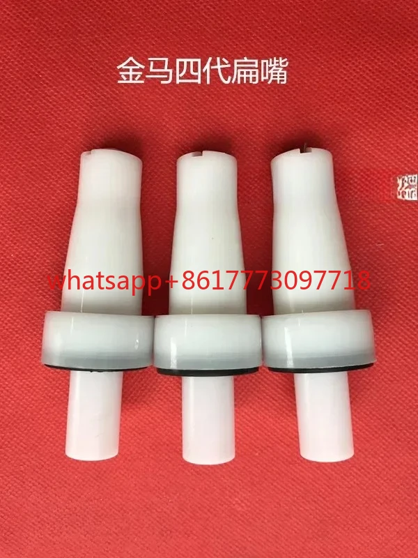 4th generation flat nozzle electrostatic spray gun discharge needle gun head spray molding machine accessories