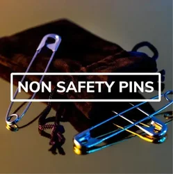 Non Safety Pins by Juan Colas -Magic tricks