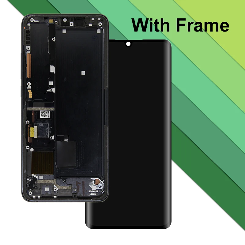 High Quality For XiaoMi Note 10 LCD For XiaoMi Note 10 Pro Display M1910F4G Touch Screen Digitizer For XiaoMi CC9 Pro LCD Replac