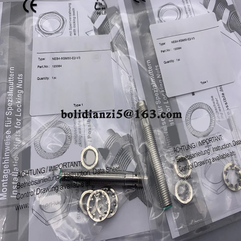 Новый датчик приближения NEB4-8GM50-E2-V3 NEB22-30GM50-E0-V1 NEB22-30GM50-E2-V1 NEB3-8GM45-E2-V3 NEB3-8GM45-E0 В наличии