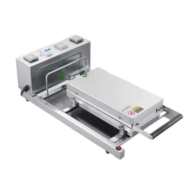 Crispy egg roll machine, manual egg roll maker, ice cream cone maker, commercial egg roll and wafer baking machine.