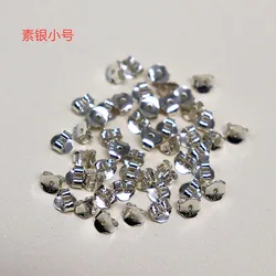 925 Sterling Silver Frictionless Earring Back Butterfly Stopper DIY Accessories for Jewelry Making Components Earplug 1 Pair