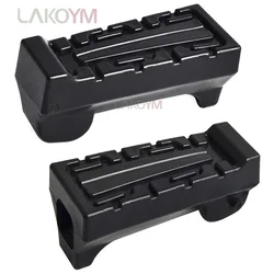 2 front pedals studded with rubber pedal handles for Yamaha YBR 125