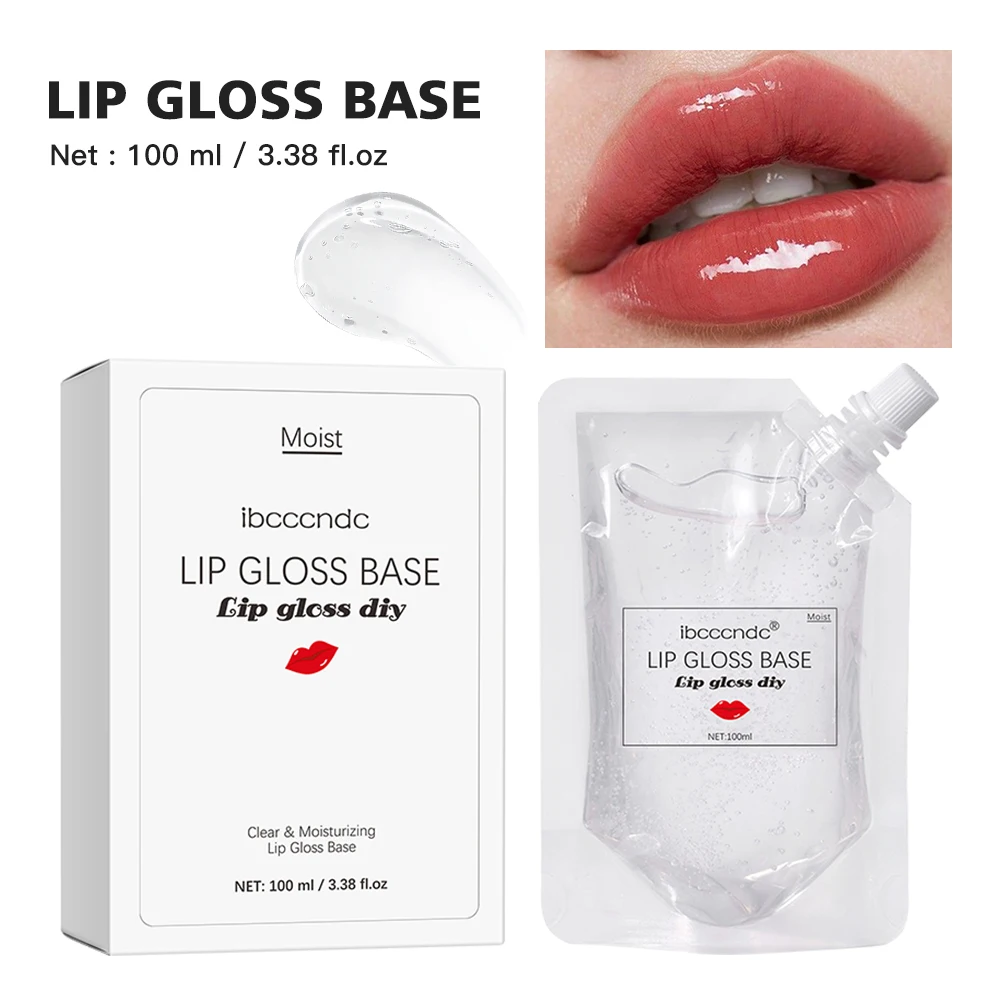 200ml DIY Lip Gloss Base Oil Moisturizing Clear Lip Gloss Raw Material Gel Lip Gloss Business Liquid Lipstick