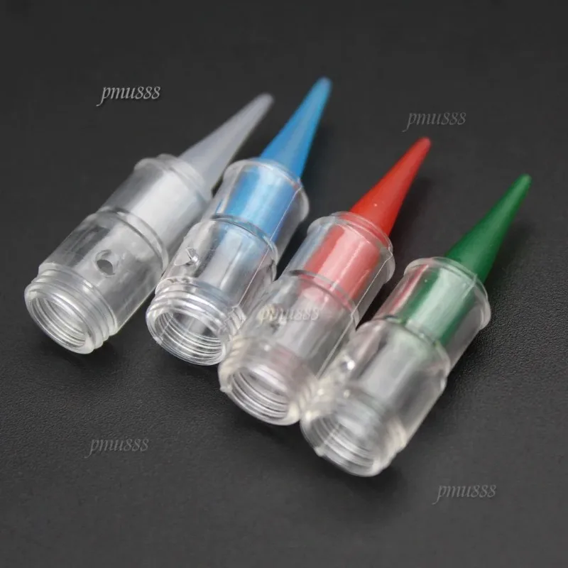 1pcs Colorful  Nozzle DC Head with Cap Tattoo Vietnam Machine Replacement for Ombre Permanent Makeup Tattoo PMU Machine Supplies