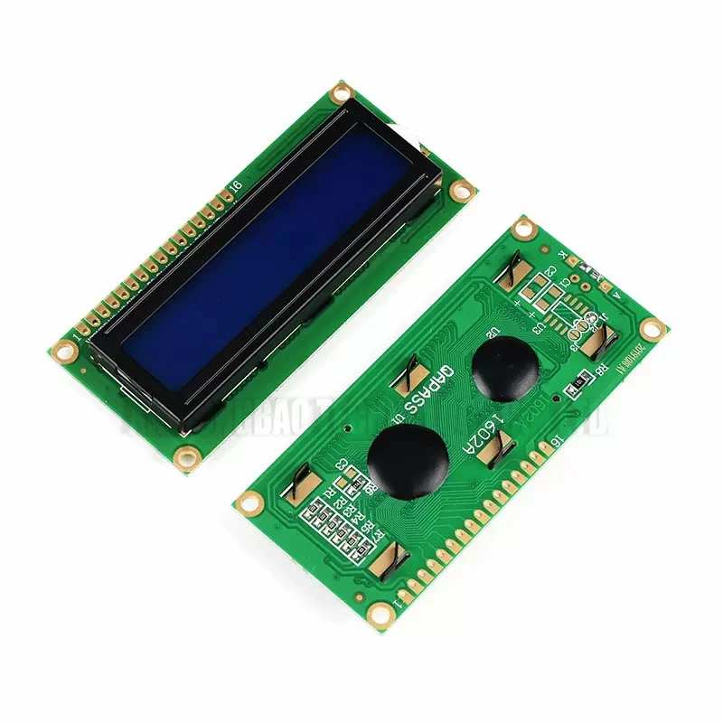 Módulo de Interface de Display LCD para Arduino, Tela Azul, Amarela, Verde, Caracteres 16x2, PCF8574T, PCF8574, IIC, I2C, 16, 5V
