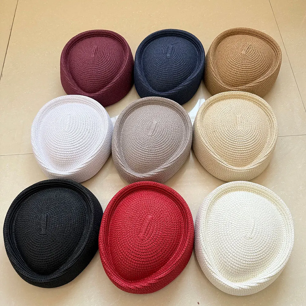 

Модная летняя кепка-берет для женщин, в стиле медицинской аптечки, для бортпроводниц, для выступлений, в стиле ретро, пляжная, для выступлений, с лентой