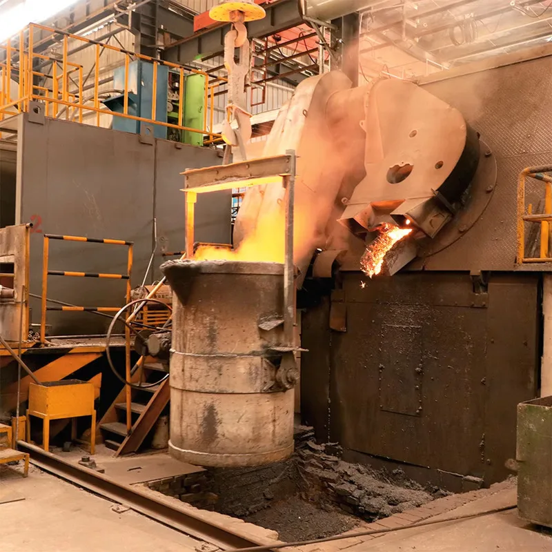 

5T Steel induction melting industrial furnace melting steel melting brass melting aluminum and other Rare metals melting