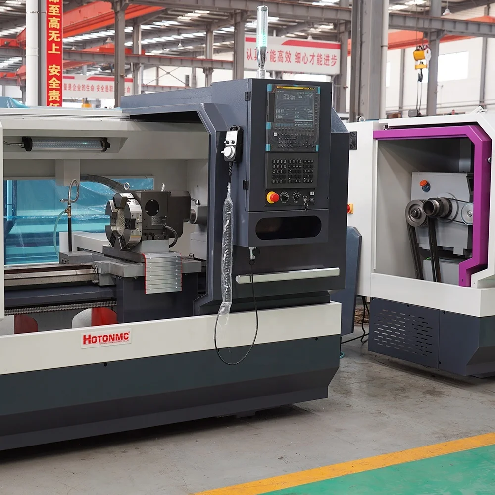 مخرطة قطع الخيوط الأفقية CNC ، Ck6150