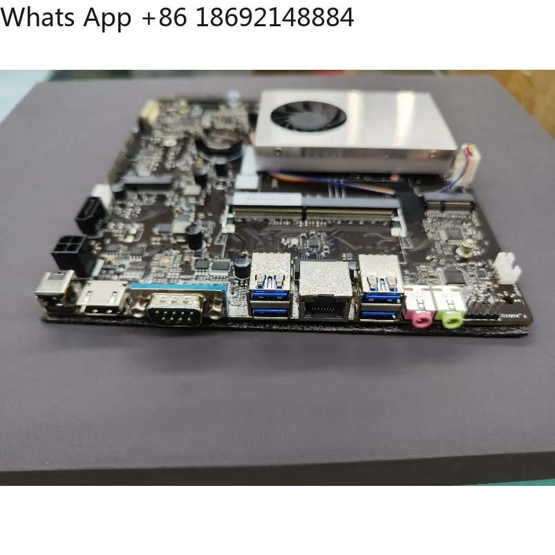 N100 ITX main board 12th generation 17 * 17cm quad-core NAS main board 12V DC factory direct sales