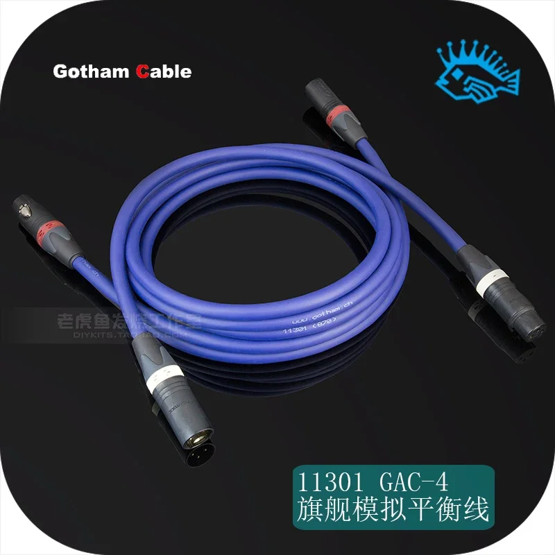 

1pair 11301 Gac-4 Gotham Flagship Four-core Ultra Pro Analog Audio Balanced Signal Cable