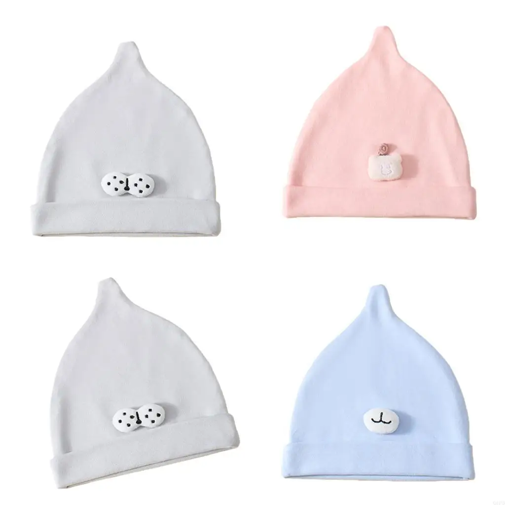 

Autumn Winter Baby Cotton Hat Newborns Nursery Hospital Hat Breathable