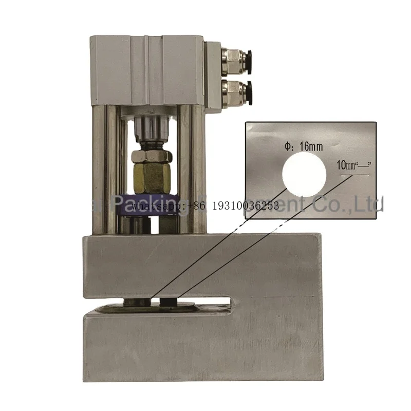 

Pneumatic Hole Punching Machine,Special-shaped Hole 55x25mm