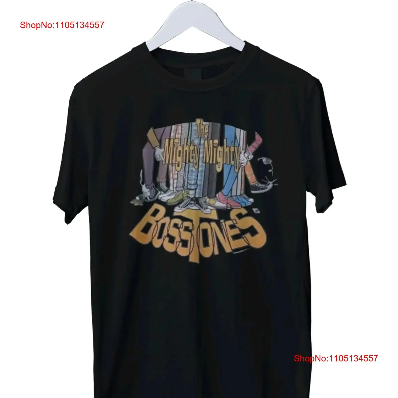 تي شيرت رجالي جديد مطبوع عليه Mighty Bosstones S M L XL 2 3 4 عتيق مغسول قابل للتنفس أنيق للجنسين ملابس الشارع الشهير أوم متعدد الاستخدامات