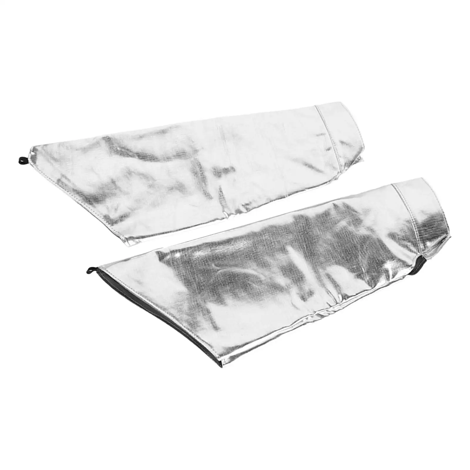 2x Aluminum Foil Aprons Suit Lightweight Heat Resistant Protective 1 Pair No