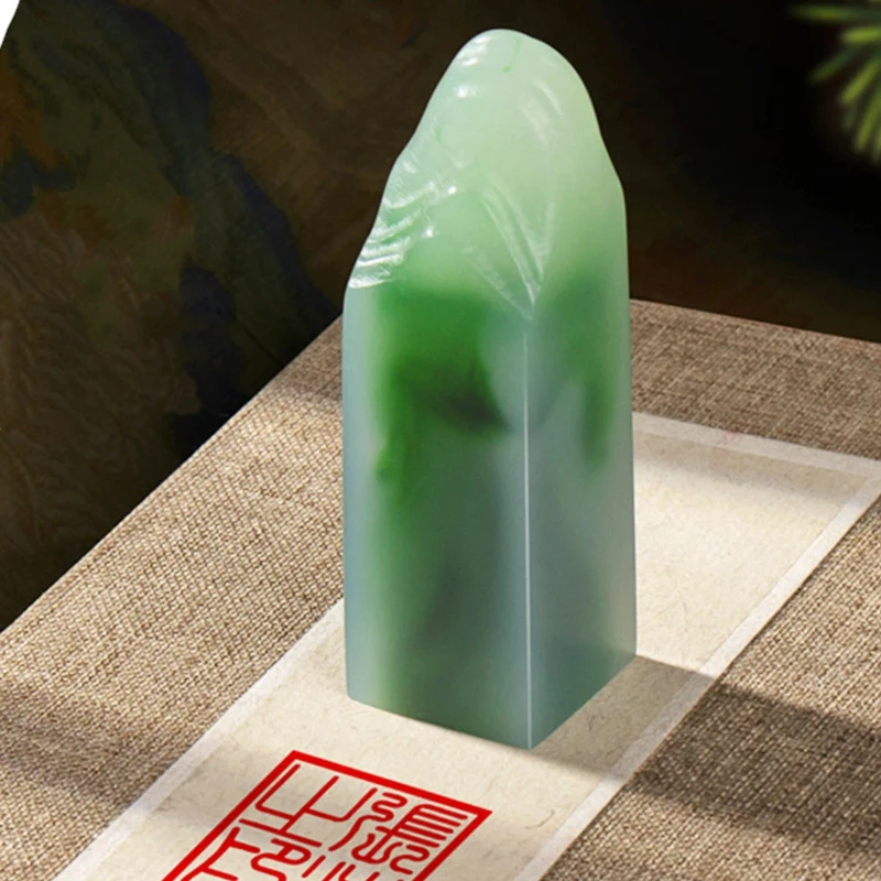 Resin Customized Name Stamp Chinese Style Personal Seal Calligraphy Painting Signature Stamp Custom Gift Personalized Logo Stamp