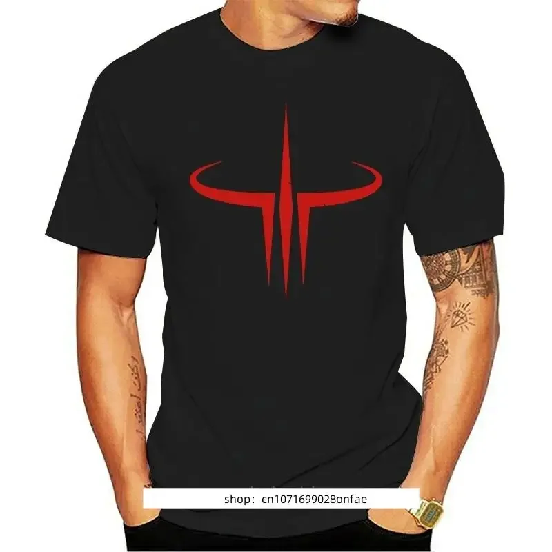 Limitiert Neu Quake Shirt Shooting Games Quake Iii Logo T-Shirt Gr??e S-3Xl Gift Funny Tee Shirt