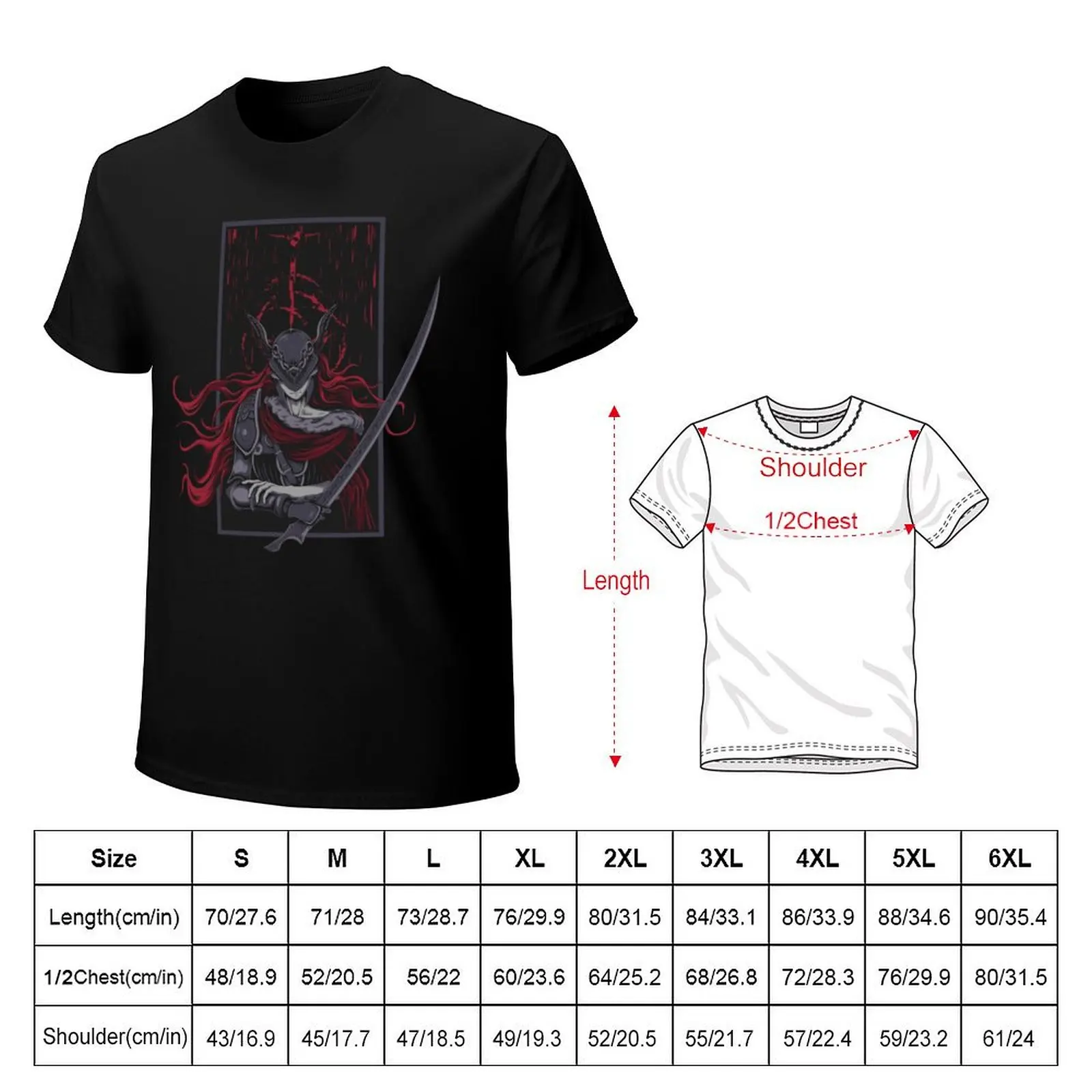 Malenia, Blade of Miquella T-Shirt cotton t shirt man T-Shirt