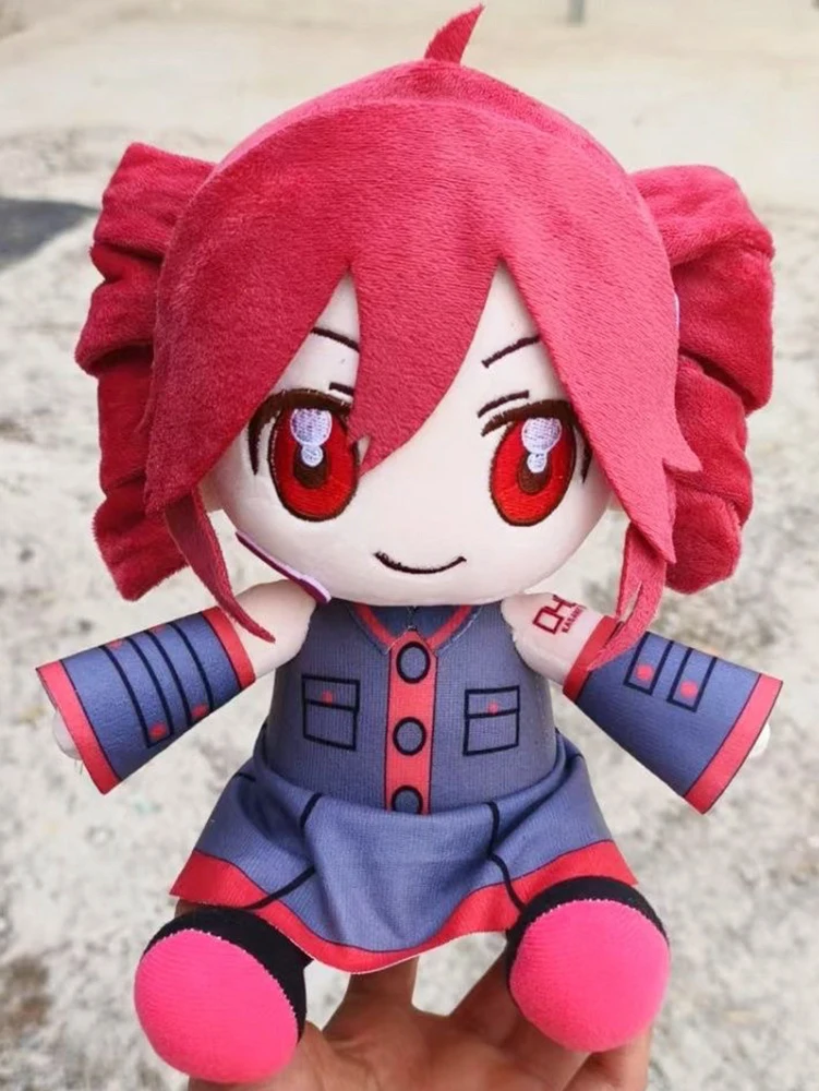 

Anime Kasane Teto Plush Toy Cartoon 20cm Stuffed Doll Diva Vtuber Virtual Singer Plushie Figure Soft Cute Girl Fan Birthday Gift