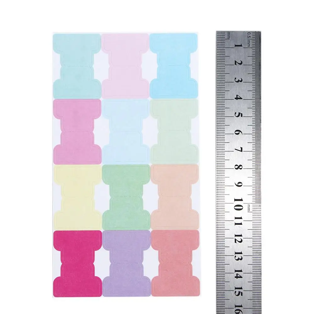 Repositionable File Tabs Office Stationery Book Pages Markers Self-adhesive Paper Tabs Index Label Sticker Index Tab Flags