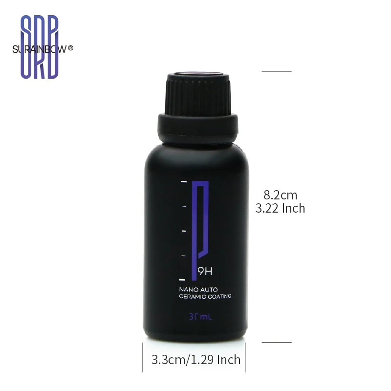 9H Nano Ceramic Coating for Cars, Anti-Scratch High Gloss Ceramic Coating Kit for Car, Hydrophobic Long Lasting Protection