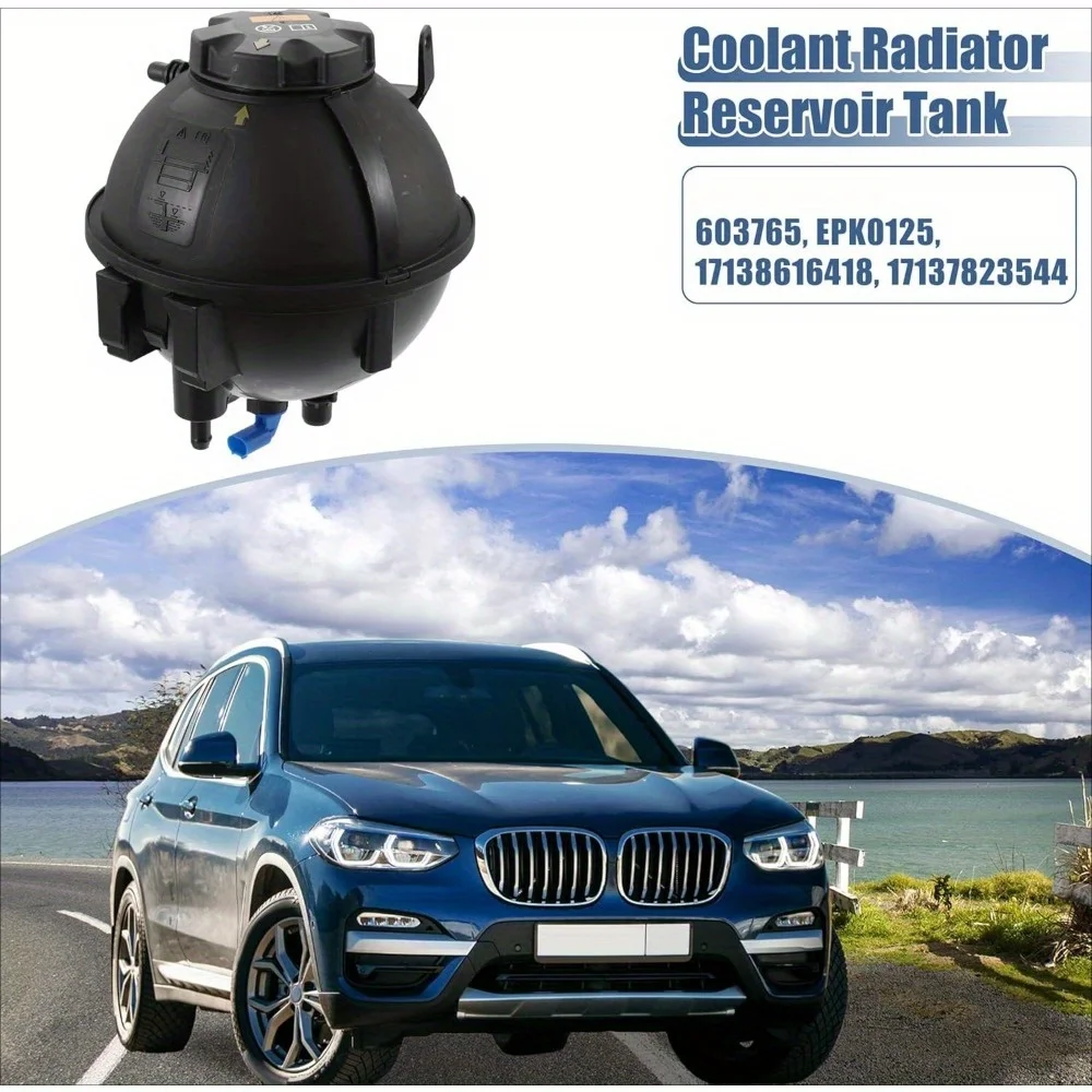 

17138616418 Расширительный бачок охлаждающей жидкости с крышкой и датчиком для BMW F25 X3 X4 17138616418/17117639020