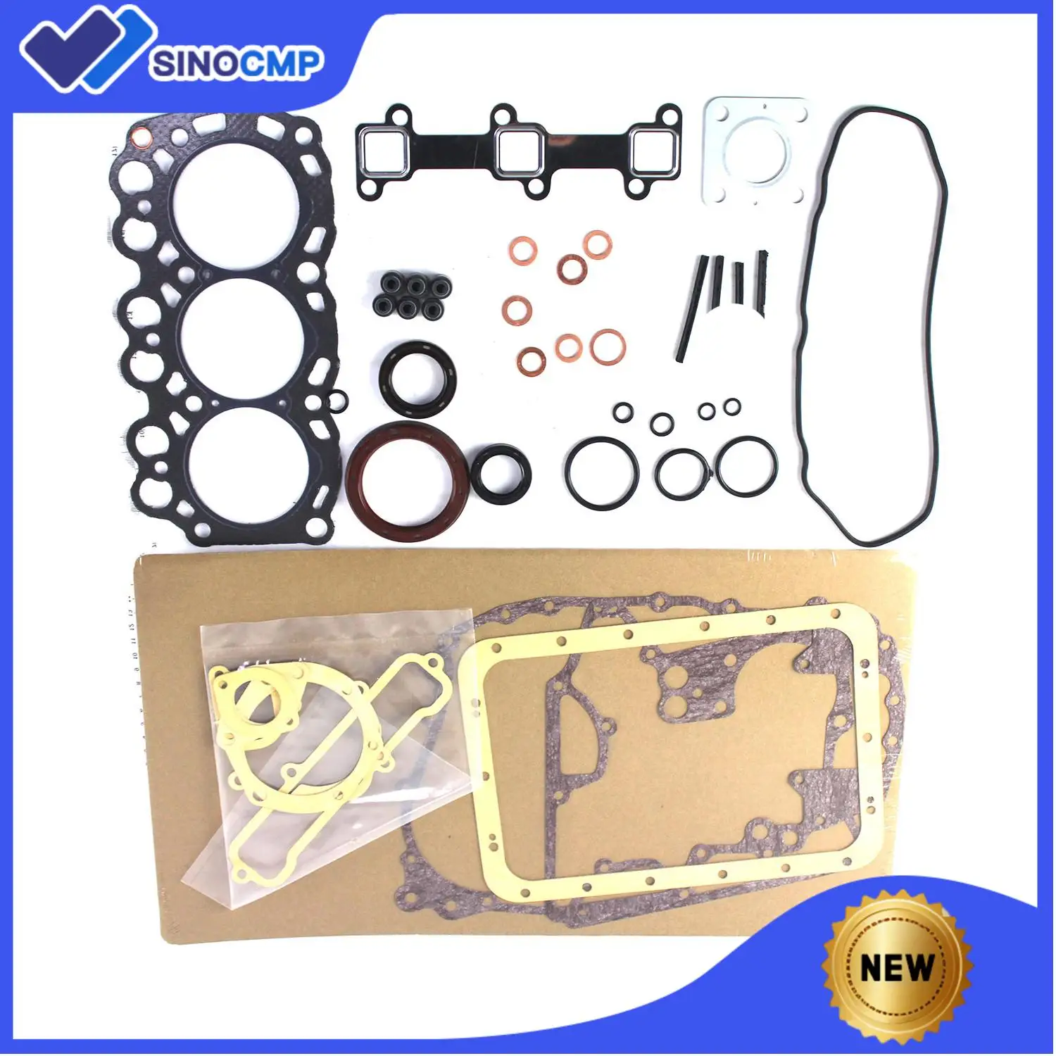 

301L01-01102 L3E Engine Full Overhaul Cylinder Gasket Set For Mitsubishi Tractor Loader Generator MD008883 MD115-472 AG-MD115472