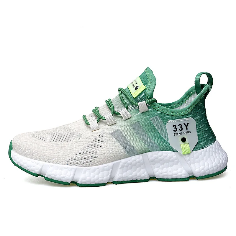 Men Casual Sports Shoes Breathable Lightweight Sneakers Anti-slip Flats Outdoor Running Walking Shoes Women Vulcanized Shoes