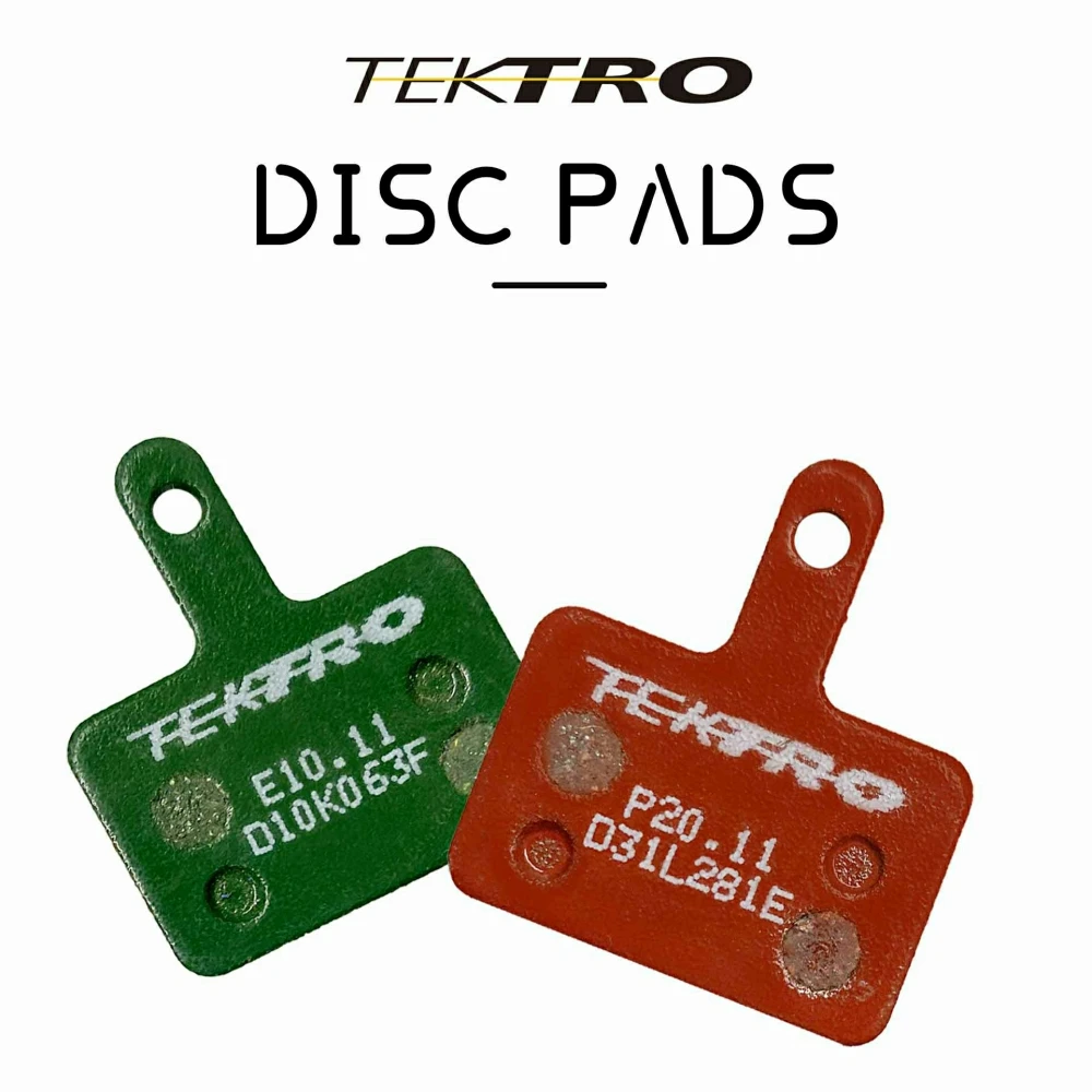 TEKTRO Disc Brake Pads P20.11 E10.11 MTB Brake Pads Mountain Road Foldable Bicycle Less Noise Resin Pads