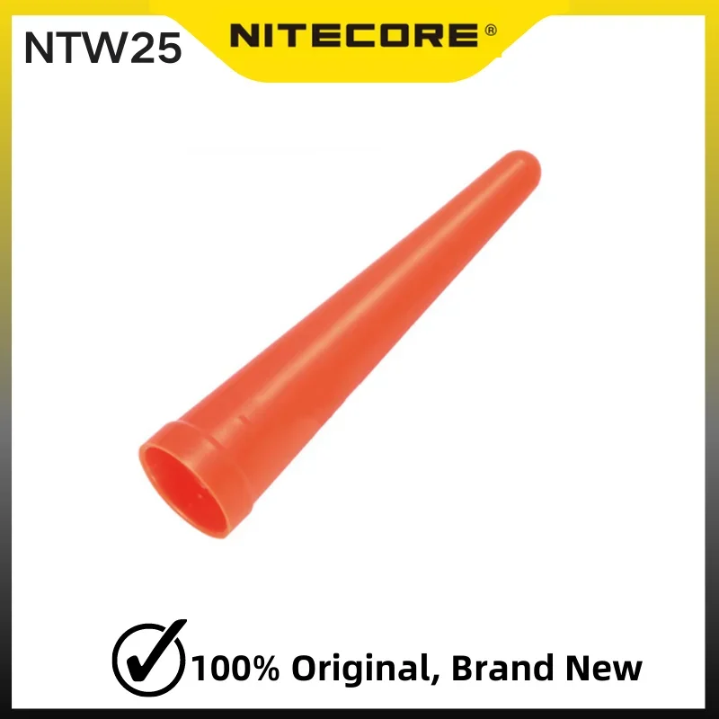 Nitecore NTW25 Led light Diffuser Traffic Wand Cone Tip Suitable for the flashlight with head of 25.4mm Travel kits